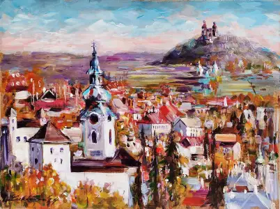 B.Štiavnica v jeseni