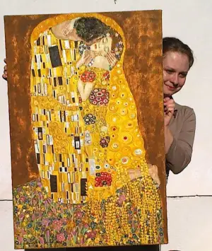 Bozk - Gustav Klimt - kópia