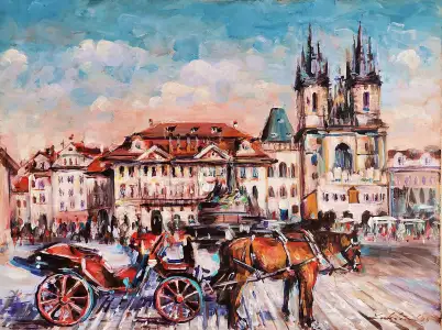Koníky a Praha