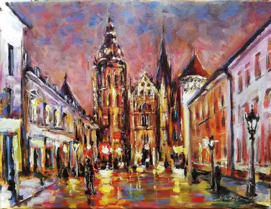 Košice v noci