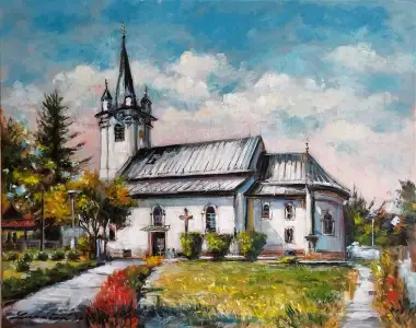 Kostol na záp. Slovensku