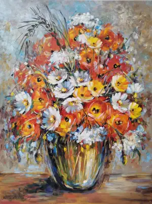 Maky, a rôzne lúčne kvety