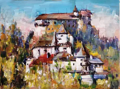Pohľad na Oravský hrad